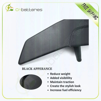 GT Style Racing Rear Tail Wing Spoiler with LED for Universal Fit