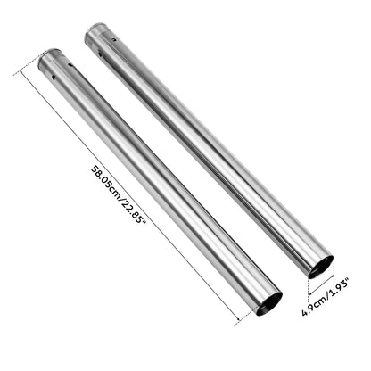 49mm Fork Tubes for Harley Touring Electra Street Road Glide Trike (2014–2022)