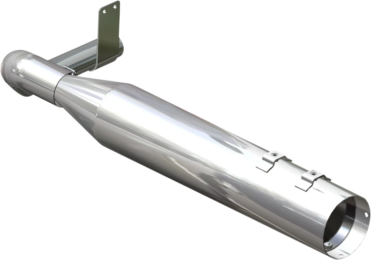 KHROME WERKS Sidekick Ghost Pipe - Chrome for Harley Davidson (2007–2020)