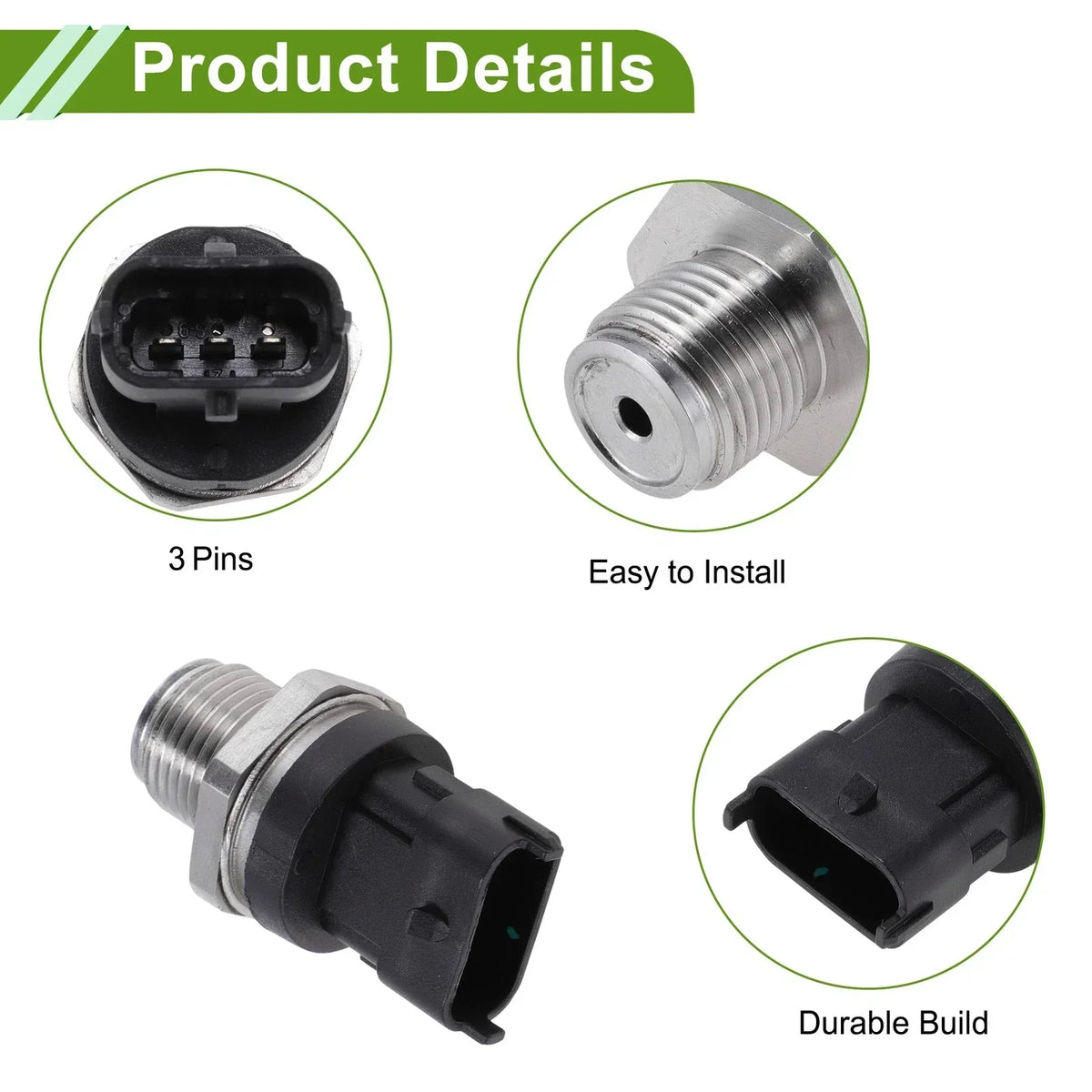 Pressure Sensor for Fuel Injection in Mercedes-Benz E350 2012-2013
