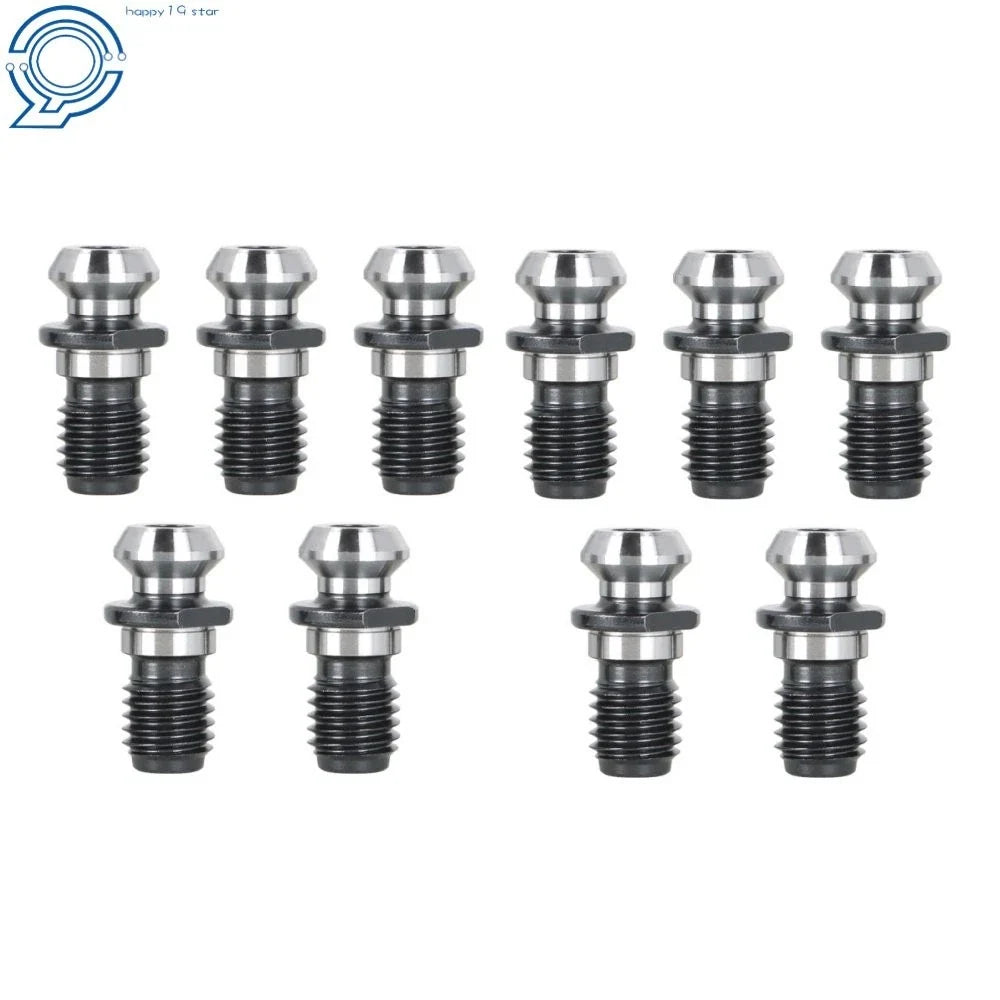 10 Pack Coolant Retention Knob Pull Stud for Mazak Fadal HURCO (CAT40)