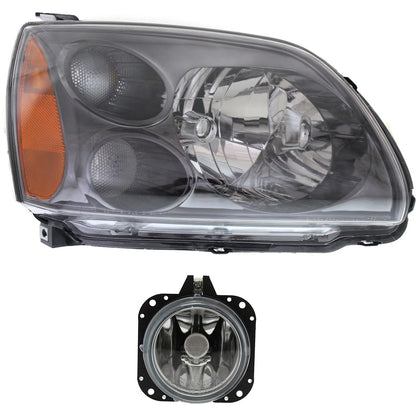 Headlight Kit for Mitsubishi Galant (2004–2008) Passenger Side