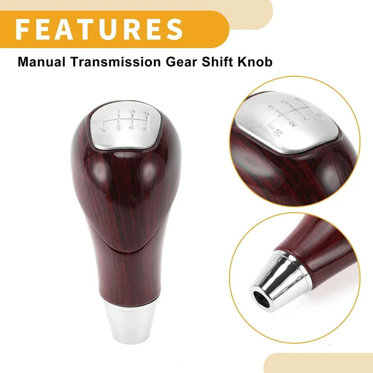 6 Speed Gear Shifter Knob for 1993-2000 C-Class Mercedes-Benz