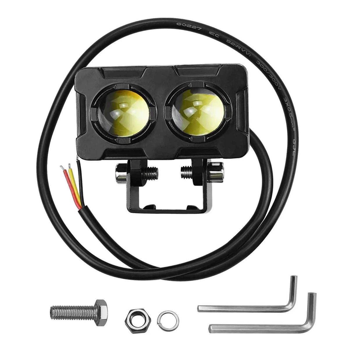 Waterproof 30W Motorcycle LED Worklight Spotlight