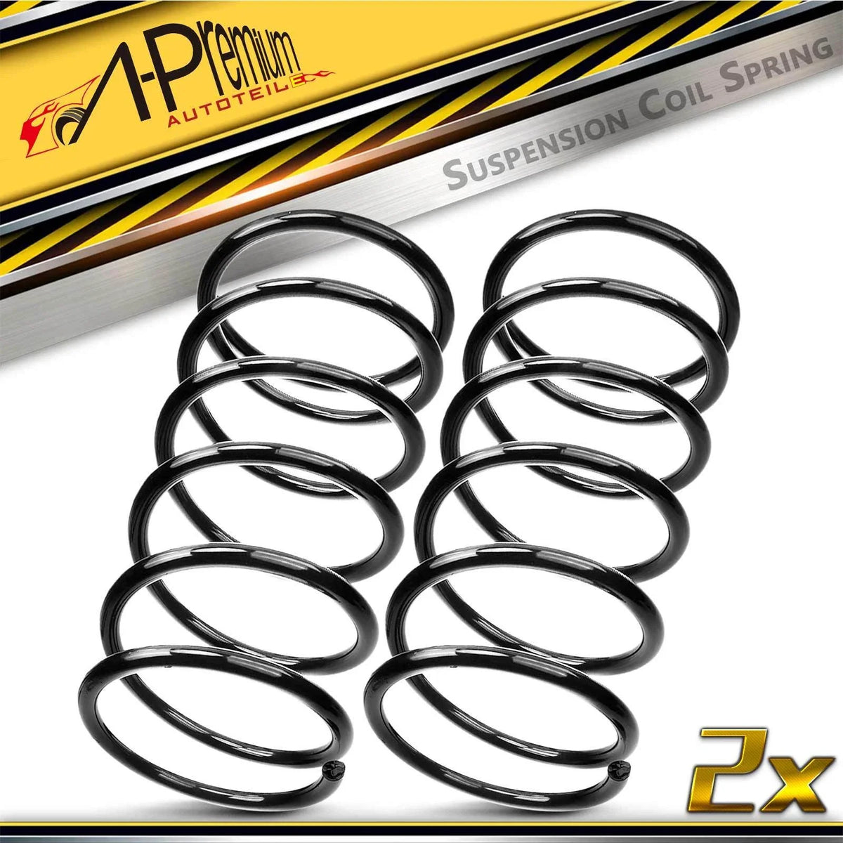 2X Front Coil Springs for Honda Pilot (2003–2008) Acura MDX (2001–2006)