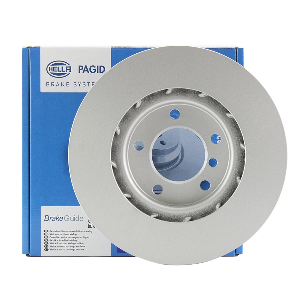 Hella 315mm Coated Disc Brake Rotor Front Right for BMW E36 M3 Z3 (1992-1999)