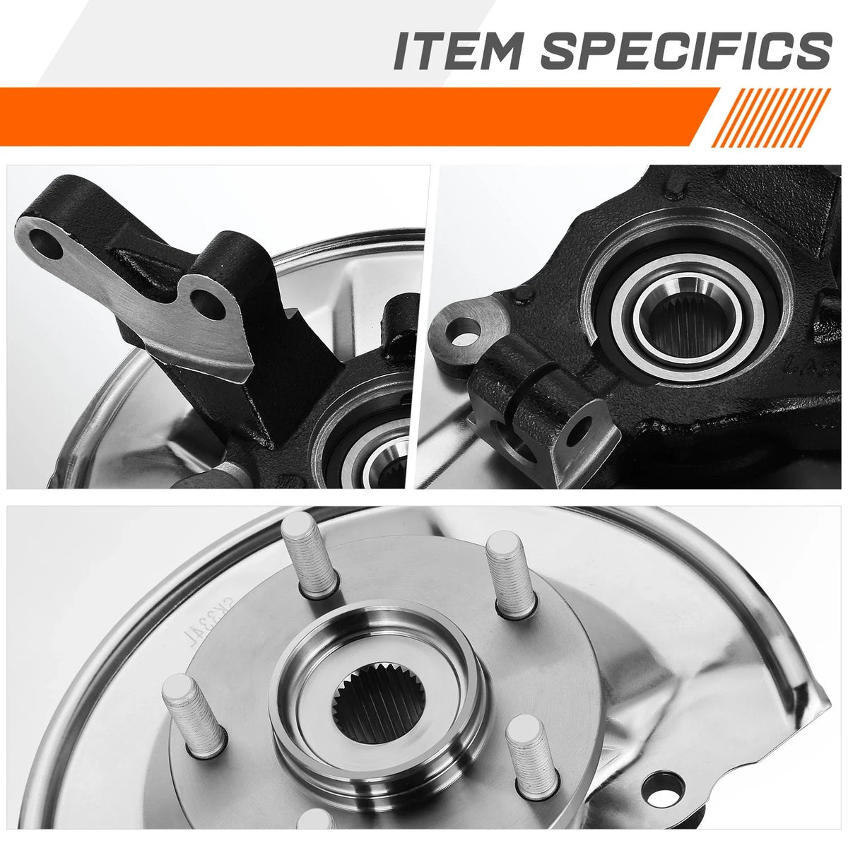 Front Knuckle Assembly Loaded for Dodge Caliber, Compass, Patriot 07-17