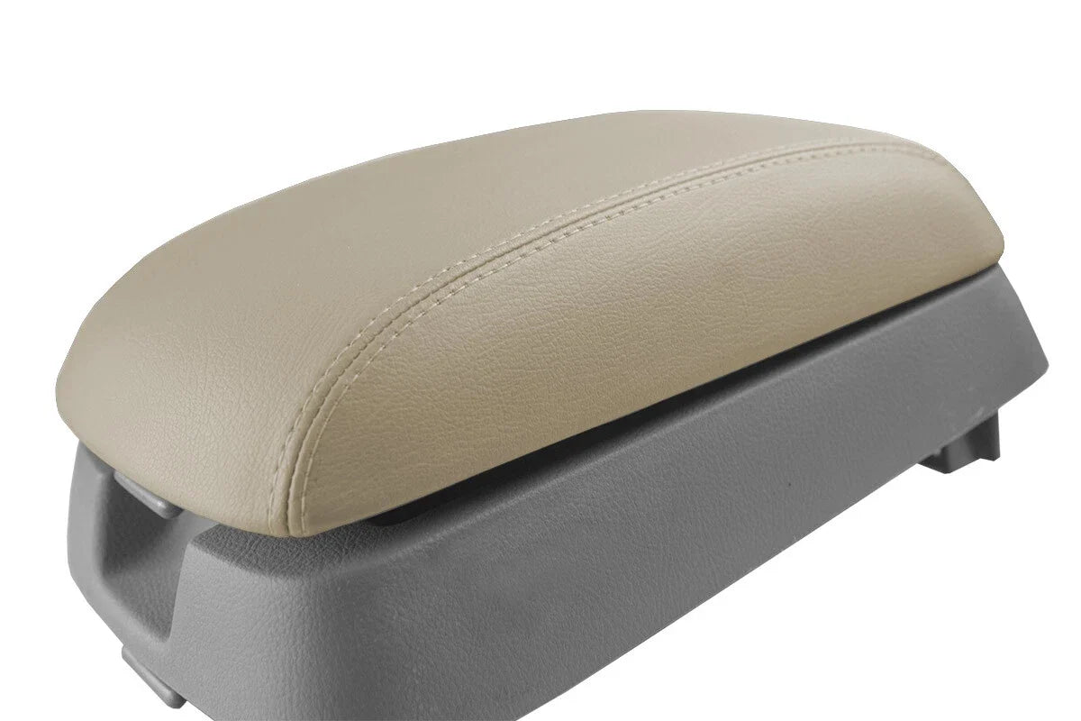 Console Lid Pull Over Cover Leather for Hyundai Santa Fe (2007–2012) Beige