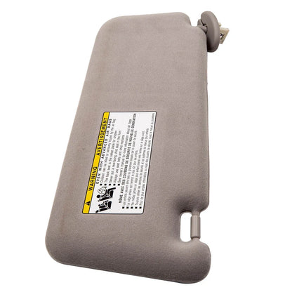 Passenger Side Sun Visor Grey for Toyota Venza 2009-2016 74317-60020-B1