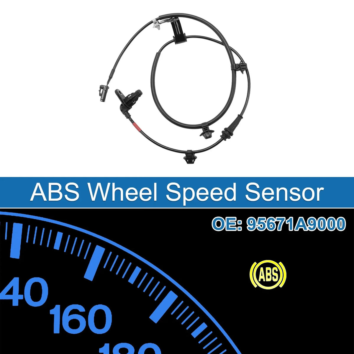 ABS Wheel Speed Sensor No. 95671A9000 for Kia Sedona (2015–2021)