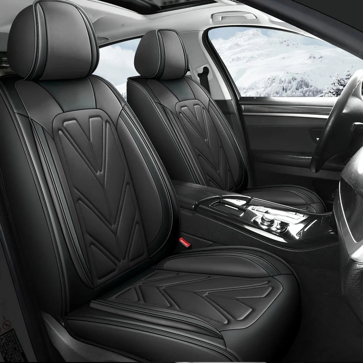 Leather Seat Covers in Luxury for Nissan 5-Seats