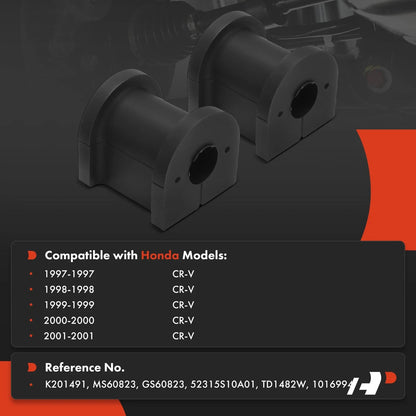 Rear Sway Bar Bushings - 2 Pack for Honda CR-V (1997–2001)