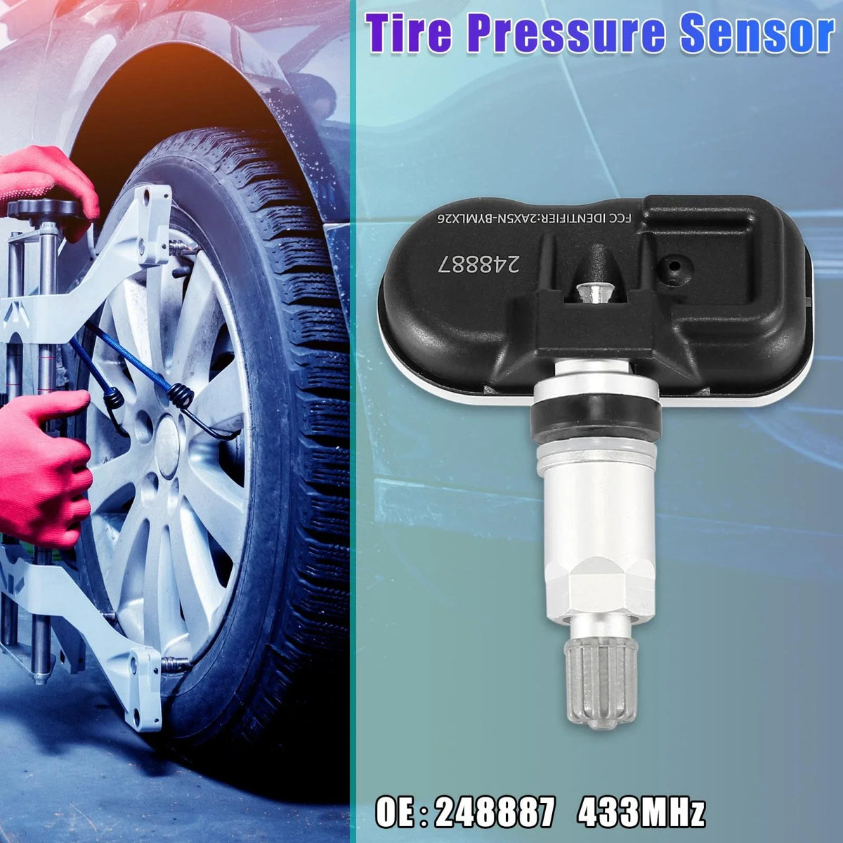 TPMS Tire Pressure Sensor for Porsche Cayman (2009–2012) 248887
