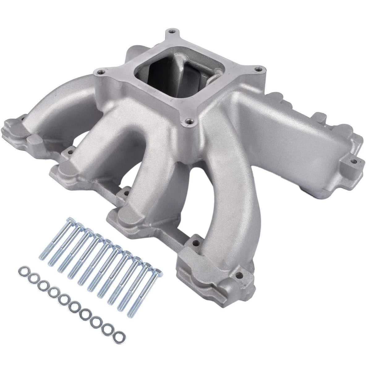 Intake Manifold, Aluminum Cathedral Single Plane for Gen III LS1/LS2