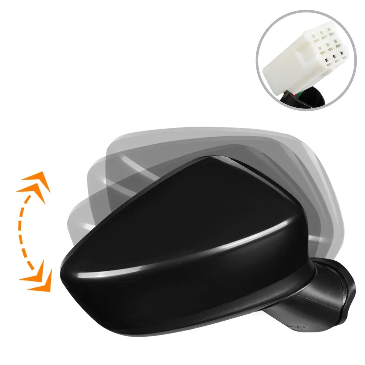Power Adjustable Side Rear View Mirror for Mazda 3 (2014-2015)