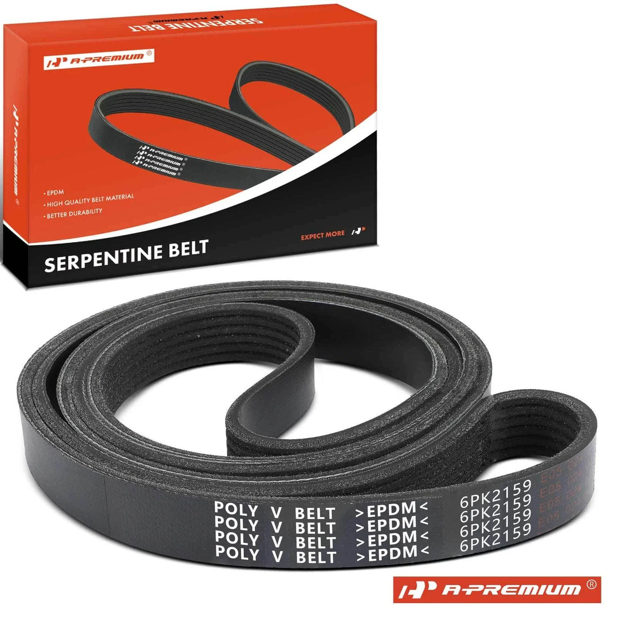 Serpentine Belt for Kia Forte (2010–2013) and Ford Taurus (1996–2007)