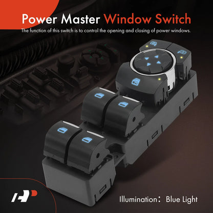 Front Left Window Switch for Ford Fusion 2013 to 2020