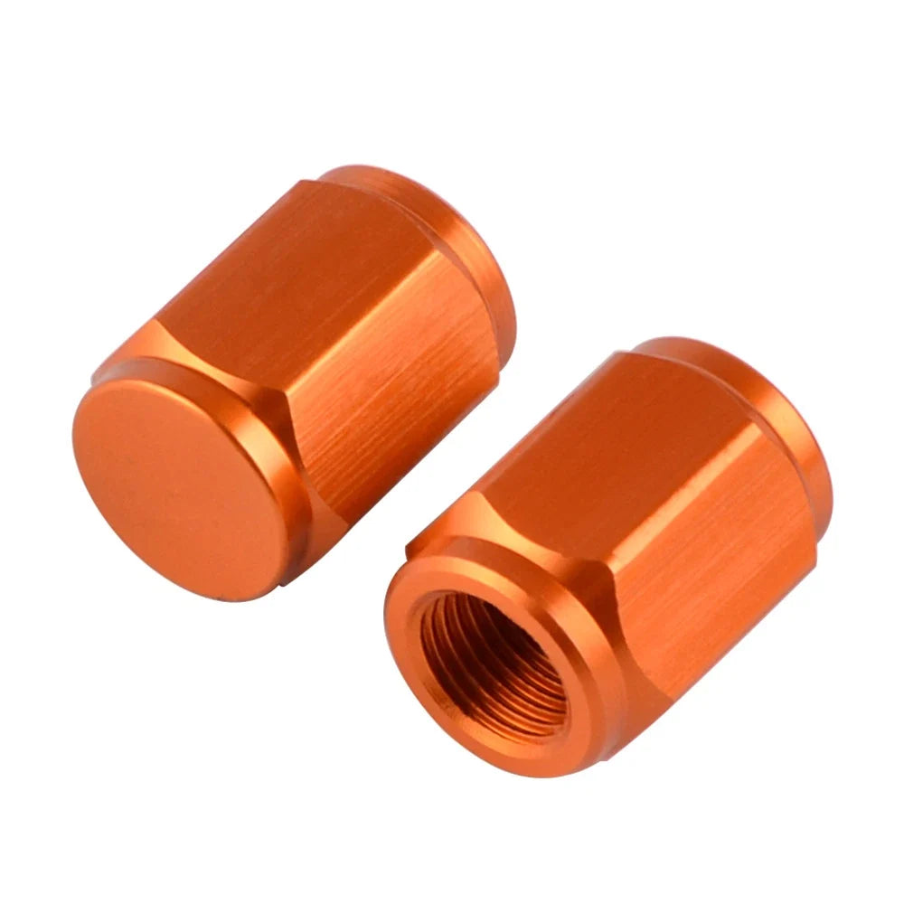 100PCS Tire Rim Valve Dust Cover Caps for KTM 105 XC/SX 125 EXC MX MXC