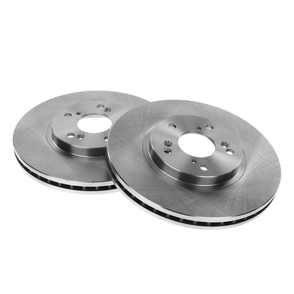 Front Brake Rotors and Ceramic Pads Set for Honda Accord 2003-2011