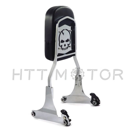 Sissy Bar Backrest Detachable Chrome for Harley Softail FLSTN FLSTF 2000-2023