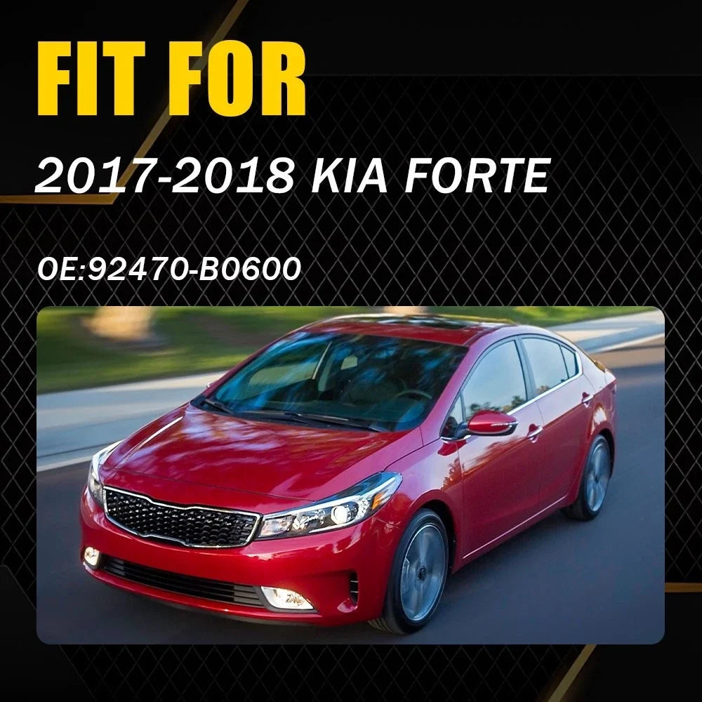 Tail Light Wiring Socket & Wire Harness Set for Kia Forte (2017–2018) 92470-B0600