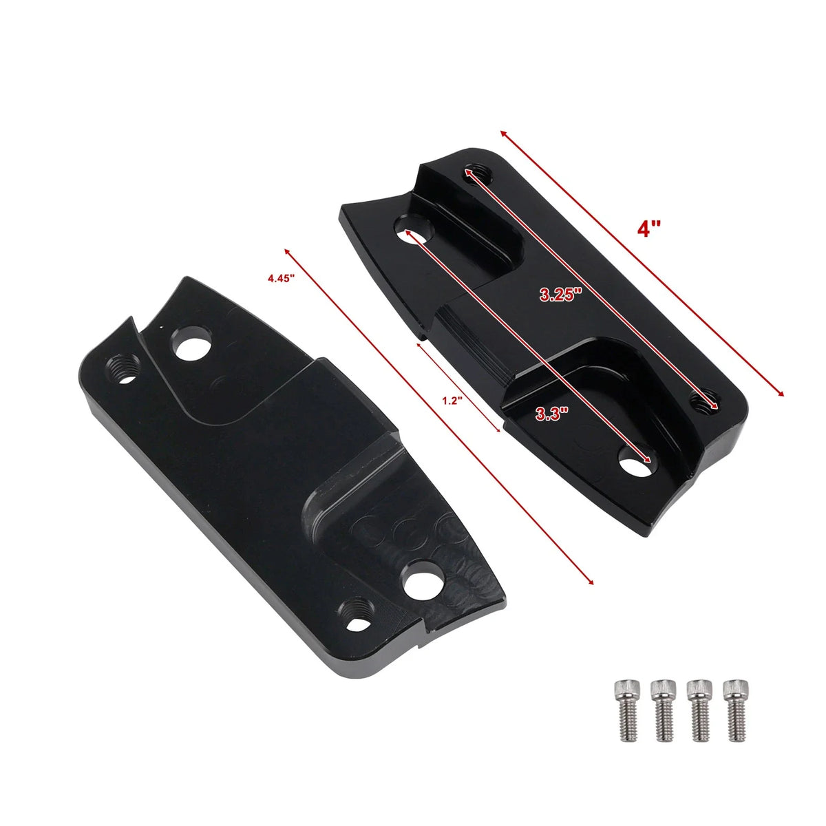 Front Fender Risers Bracket Spacer for Harley Touring Electra Street Glide (2014–2023)