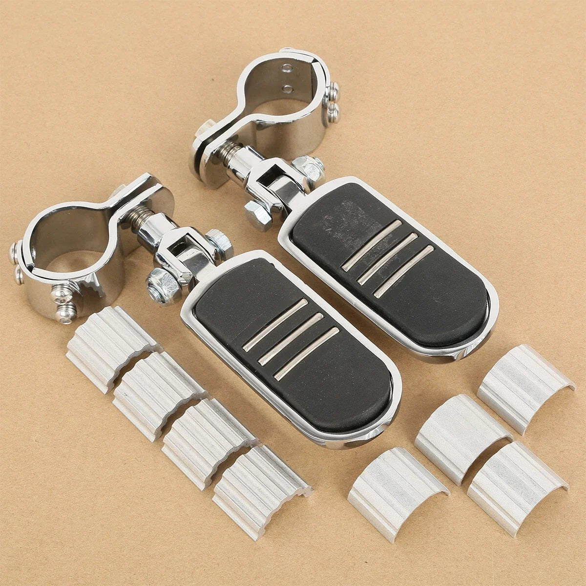 Adjustable Footpegs (25-35mm) for Touring, Softail, Sportster by Harley