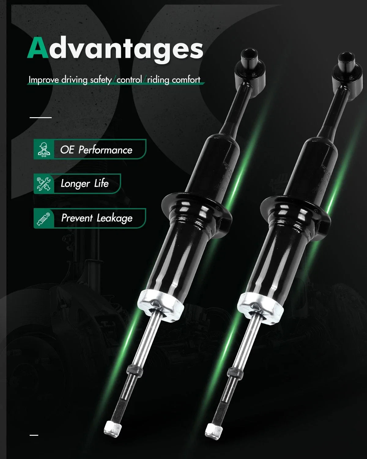 Front Left Right Struts Shocks for Mercury Mountaineer Ford Explorer 2002-2003