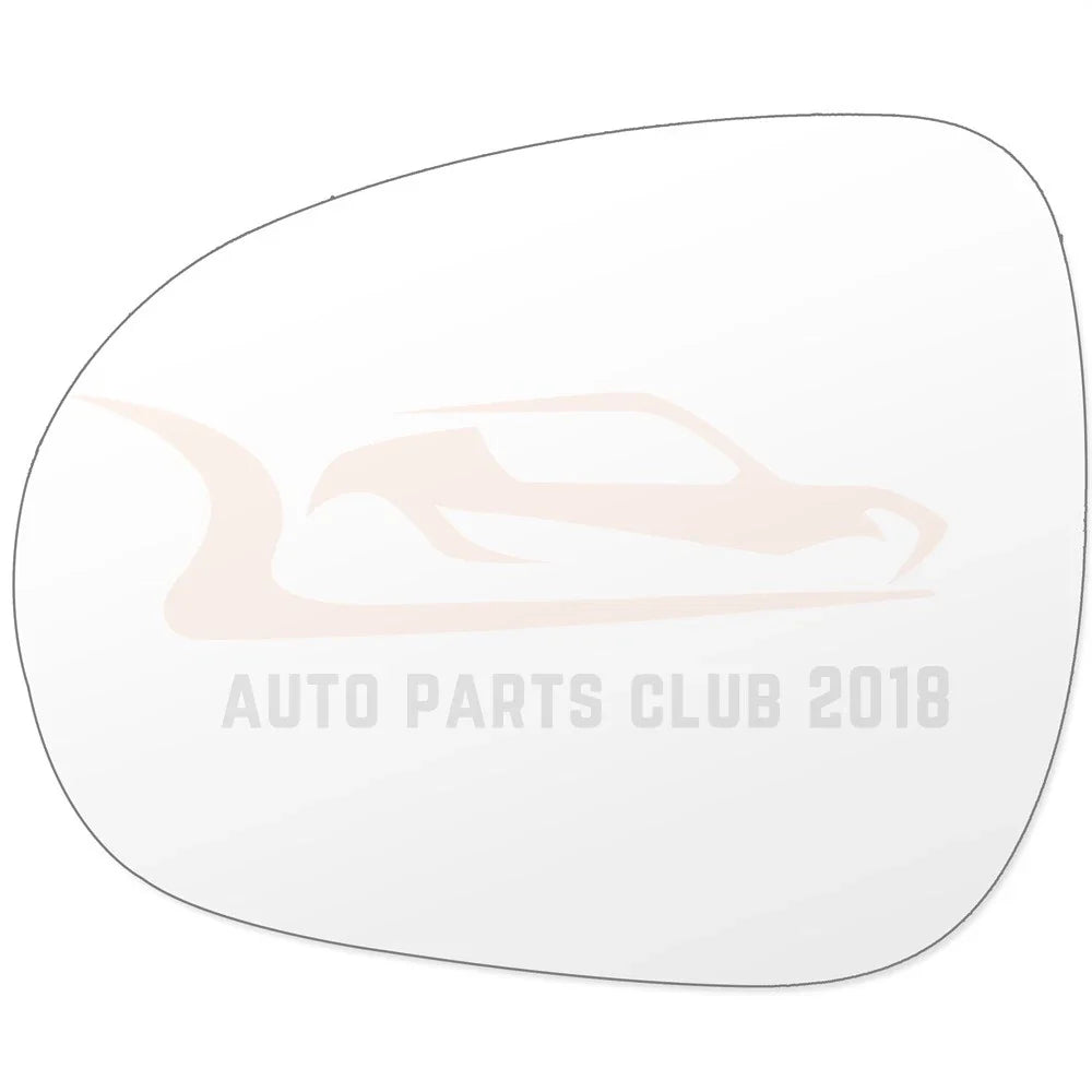 Driver Side Replacement Flat Mirror Glass for Fiat 500X (2016–2019)