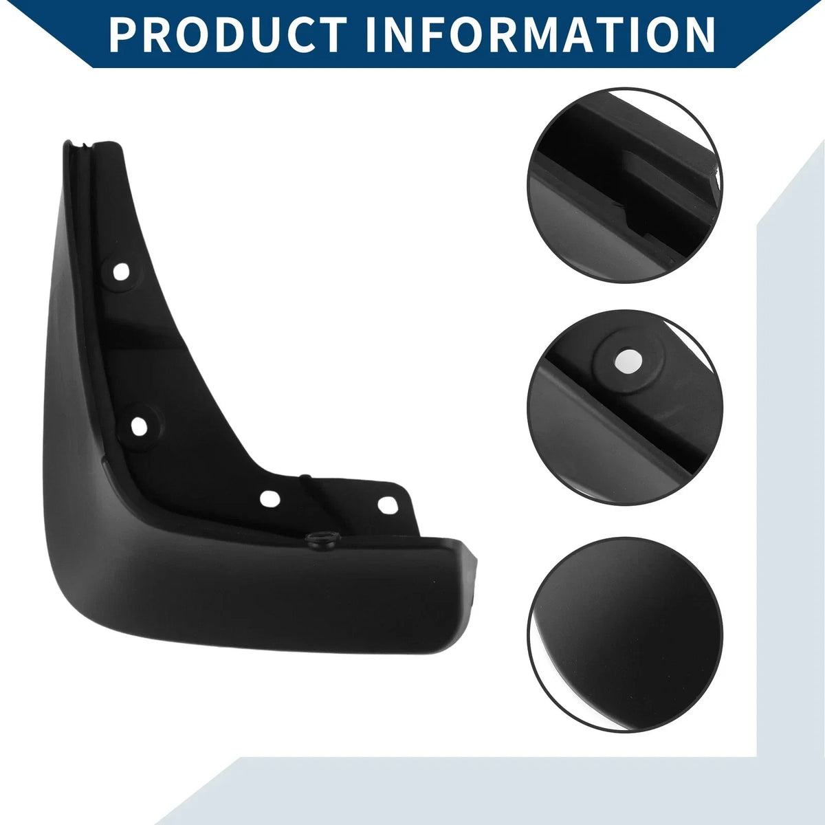 Set of Mud Flaps for Mercedes-Benz C-Class (2021-2023)