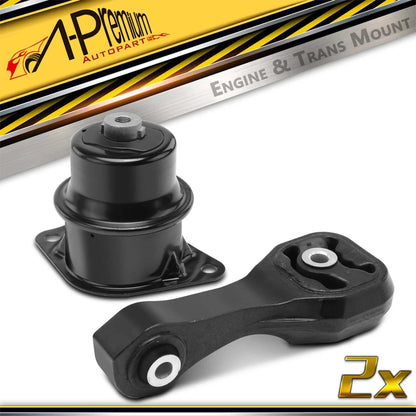2X Engine Motor & Torque Strut Mount for Honda Fit (2009–2014)
