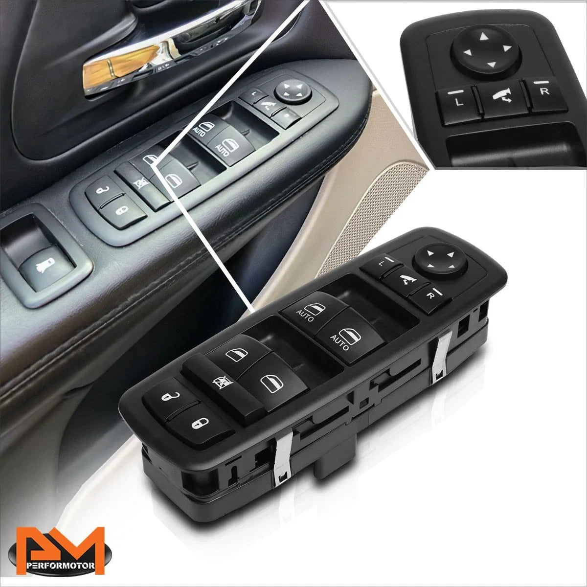 2012-2019 Town & Country Driver Side Electric Window Switch Assembly