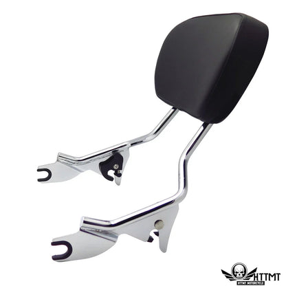 Backrest Sissy Bar Docking for Harley Touring FLHX 2009-2013 Chrome