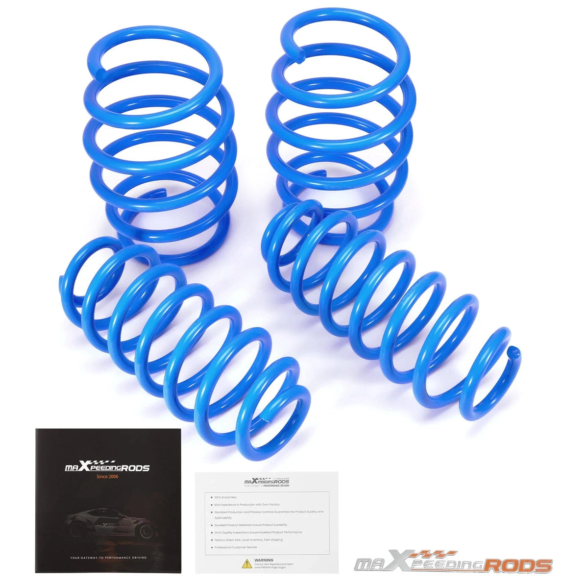 2X Lowering Springs for Toyota Camry (2018–2024)