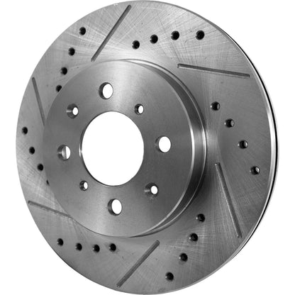 Brake Disc Rotors for Front of Honda Civic Coupe and Sedan