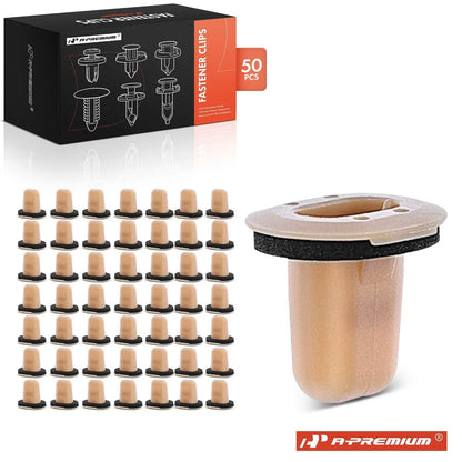 50x Nylon Screw Grommet Clips for Nissan Altima Rogue