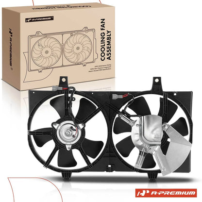 Dual Cooling Fan Assembly for Nissan Sentra (2000–2001)