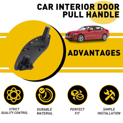 4-Piece Set of Black ABS Door Pull Handles for BMW F30 F35 2012-2019