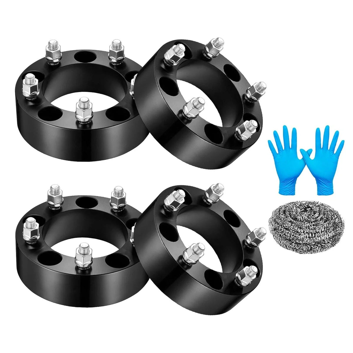 Set of 4 Wheel Spacers for Ford E-150 (2003–2006) 2 Inch 5x5.5