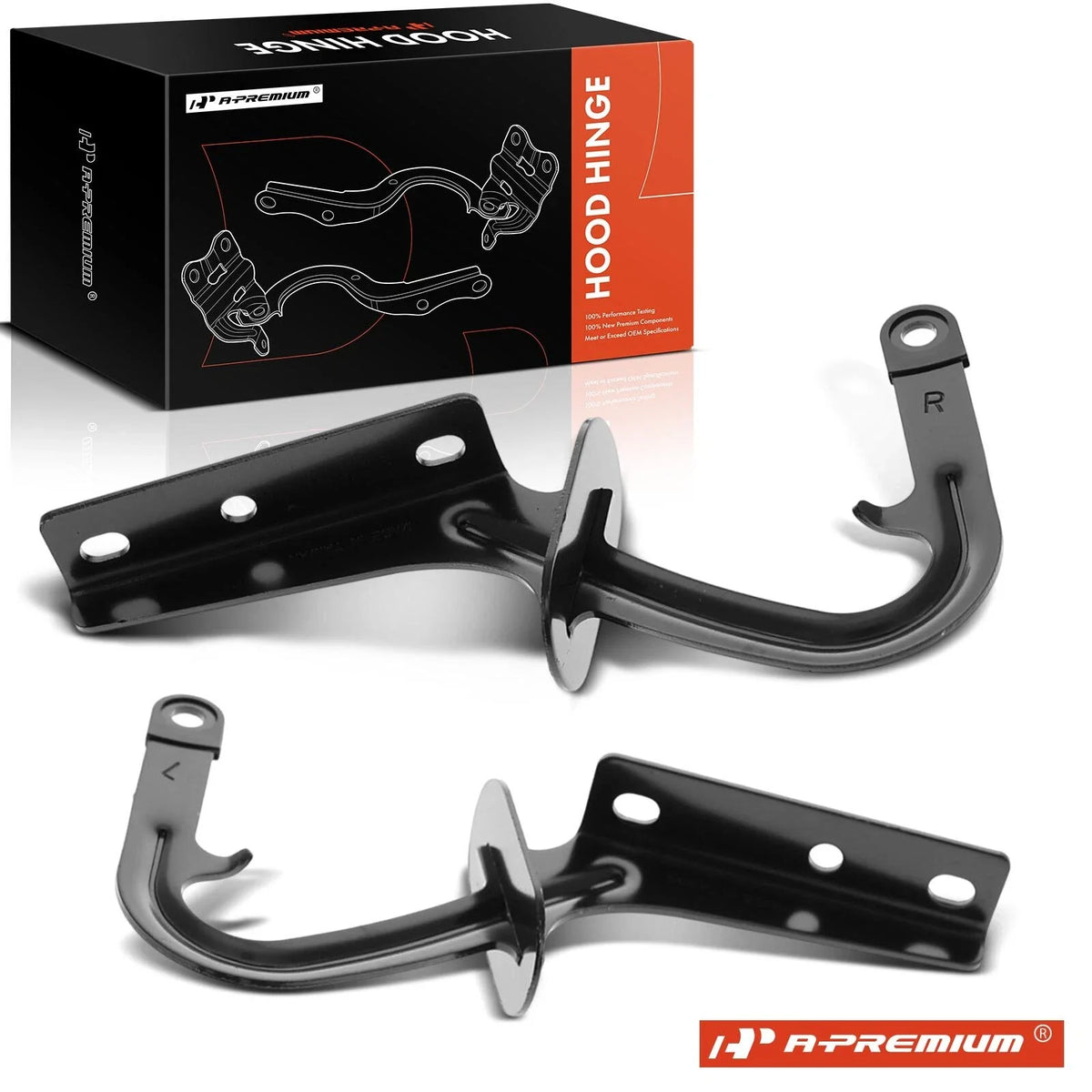 2Pcs Hood Hinge for Nissan Pathfinder D21 (1986–1995)