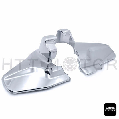 Chrome Engine Lower Side Frame Covers for GL1800 Goldwing (2001-2011)