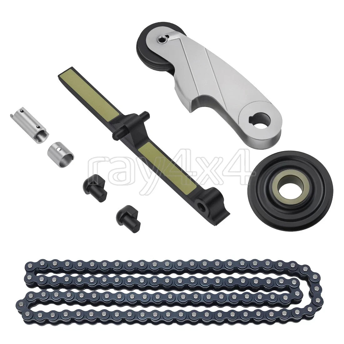 Chain & Roller Set with Tensioner & Guide for Honda CB750A/F/K 1970-1982