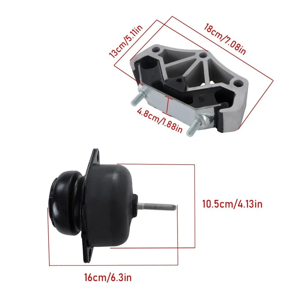 Motor & Transmission Mount Kit for Ford Mustang (2011–2017) 3.7L 5.0L