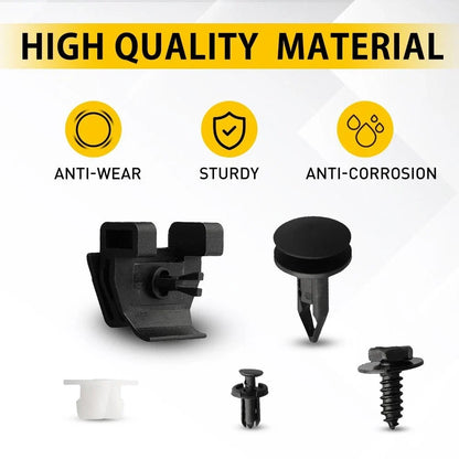 Bumper Fender Liner Clips Fastener Kit for Corolla 2009–2019
