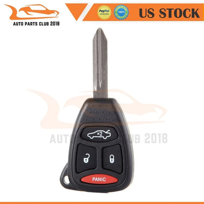 Key Fob Remote Shell Case for Chrysler 300, Jeep Grand Cherokee