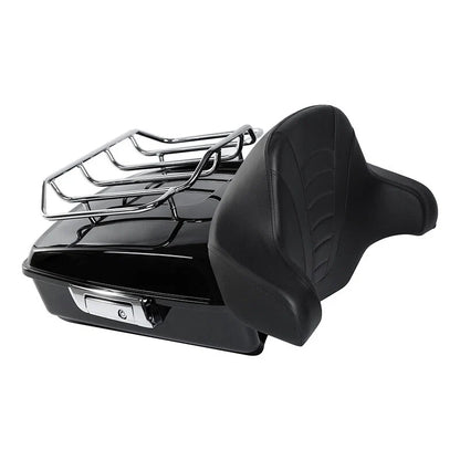 Chopped Trunk Backrest Mount Rack for Harley Touring Electra Glide (2014–2026)