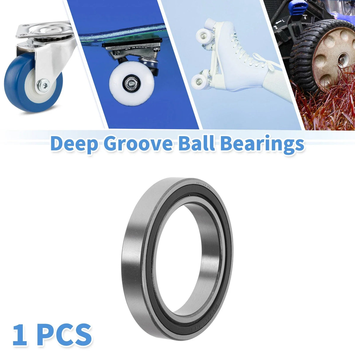 Deep Groove Ball Bearing 55x80x13mm for Various Models (6911VV)