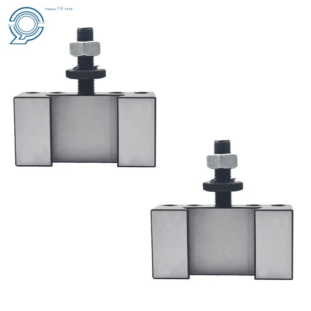 2X Quick Change Tool Post Turning & Facing Holder for Lathe (AXA #1, 250-101)