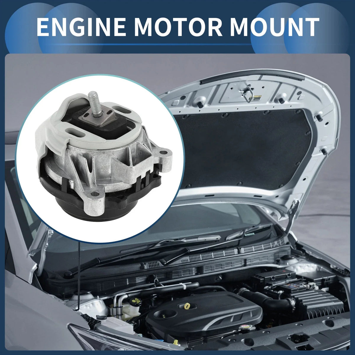 Engine Motor Mount for BMW X3 F25 (2011–2017) 3.0L A/MT 4WD