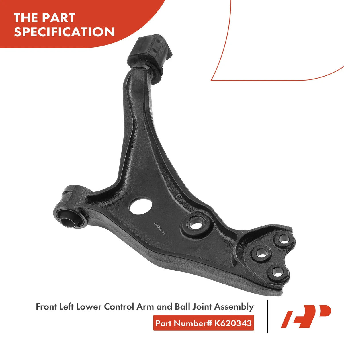 Front Control Arms & Tie Rod Ends Set of 6 for Nissan Quest 1993-2002